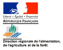 Liberté, Égalité, Fraternité, République Française, Direction régionale de l'alimentation, de l'agriculture et de la forêt