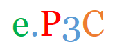 Logo du projet eP3C, pluralité des contextes, compétences et comportements