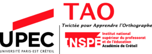 Logo du projet TAO, Twictée pour apprendre l'orthographe