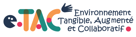 Logo du projet e-TAC, environnement tangible, augmenté et collaboratif